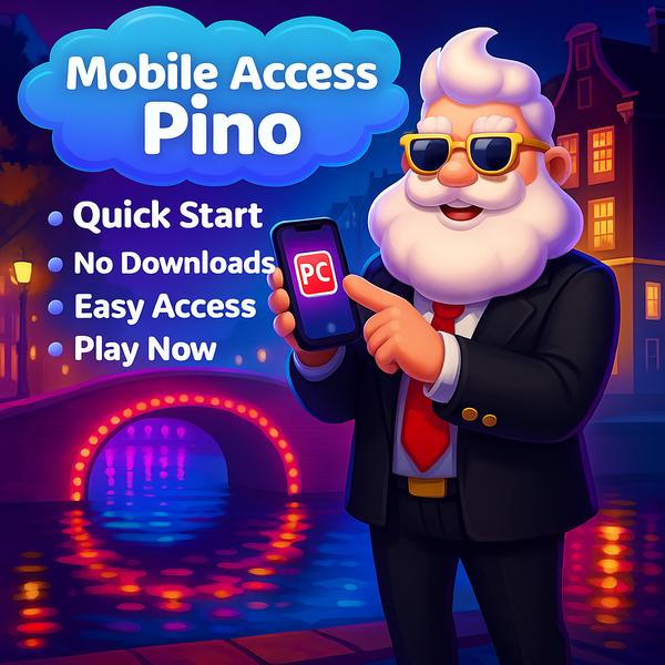 Mobiles Spielen bei Pino Casino
